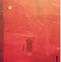 noir et rouge  1999  – 90×60 –  ( collection privée )