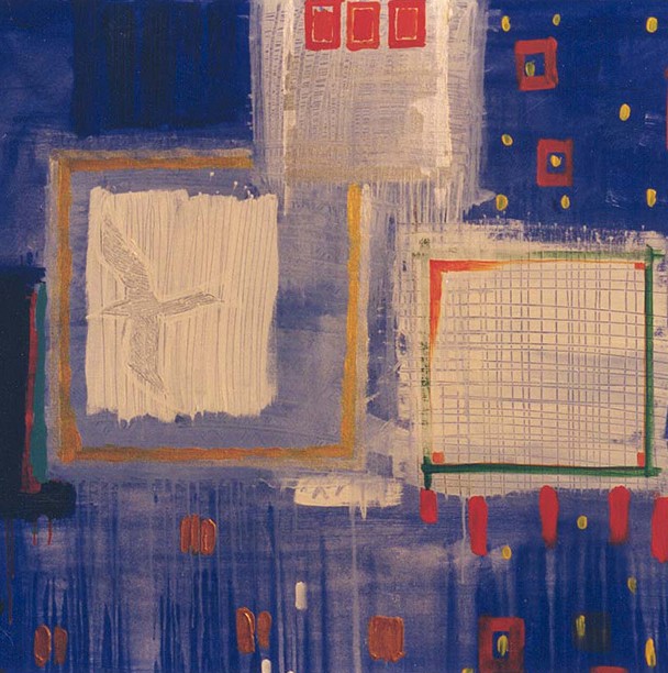 Vol de nuit  1998  – 87x 120 cm –  ( collection privée )