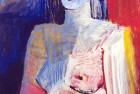 Femme à la fenêtre  1997  – 97×69 cm -