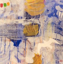 Drapeaux de prière  1998   – 50×72 cm -