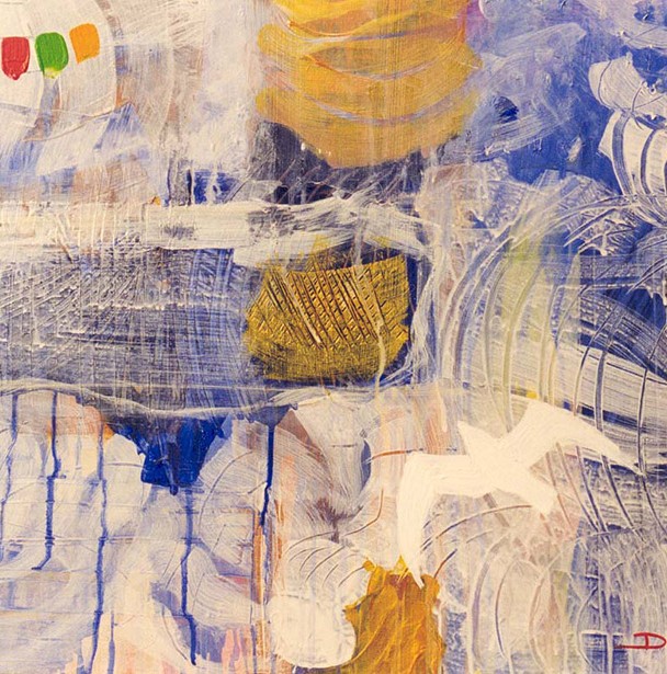 Drapeaux de prière  1998   – 50×72 cm -