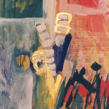 Fleur blanche de Holy Island   1998   – 123×83 cm -