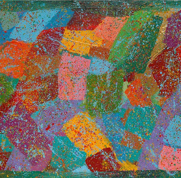 Pluie de couleurs  2010  – 80×120 cm -