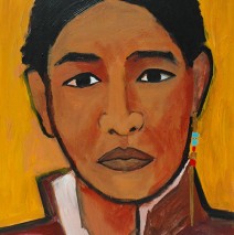 Tibétain  2005  – 90×70 cm -