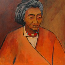 Yogi tibétain  2005  – 100×100 cm -