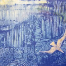 Ciel  1998  85×70 cm  (collection privée)