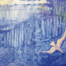 Ciel  1998  85×70 cm  (collection privée)