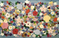 Flowers in the sky 2024 (100×160)