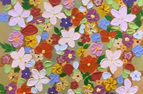 Golden Bloom 2024 (100×70)