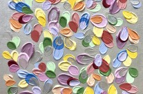 Rain of flowers II 2023 (70×50)