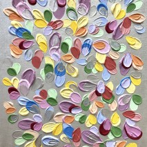 Rain of flowers II 2023 (70×50)