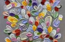 Rain of Flowers III 2023 (70×50) Vendu