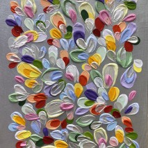 Rain of Flowers III 2023 (70×50) Vendu