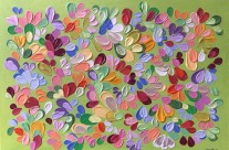 Rain of flowers 2023 (70×100)