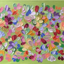 Rain of flowers 2023 (70×100)