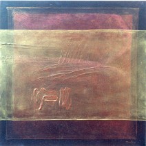 Caverne  2002  – 70×70 cm -