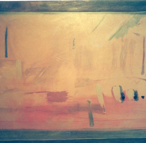 Coucher de soleil  2002  – 80×120 –  ( collection privée )