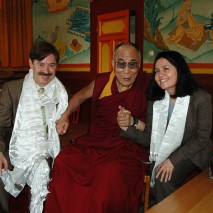 Sa Sainteté le Dalai Lama, Carlo et moi
